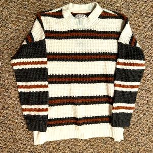 American Eagle Oversized Stripped Sweater